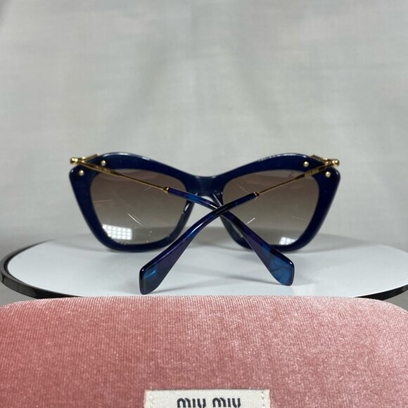 Miu Miu SMU 10N sunglasses, Cat Eye / Ornate Collection - Picture 2 of 3